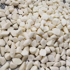 Trossos de ñame congelats